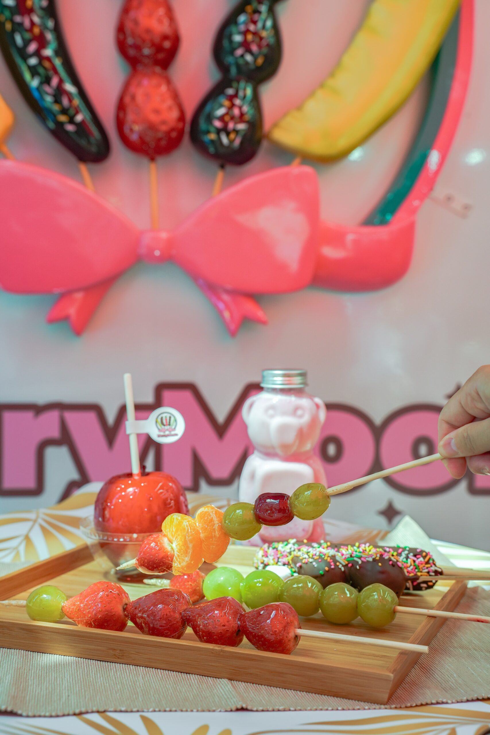 東京上野の韓国風フルーツ飴！日本のタンフル専門店ベリームーン