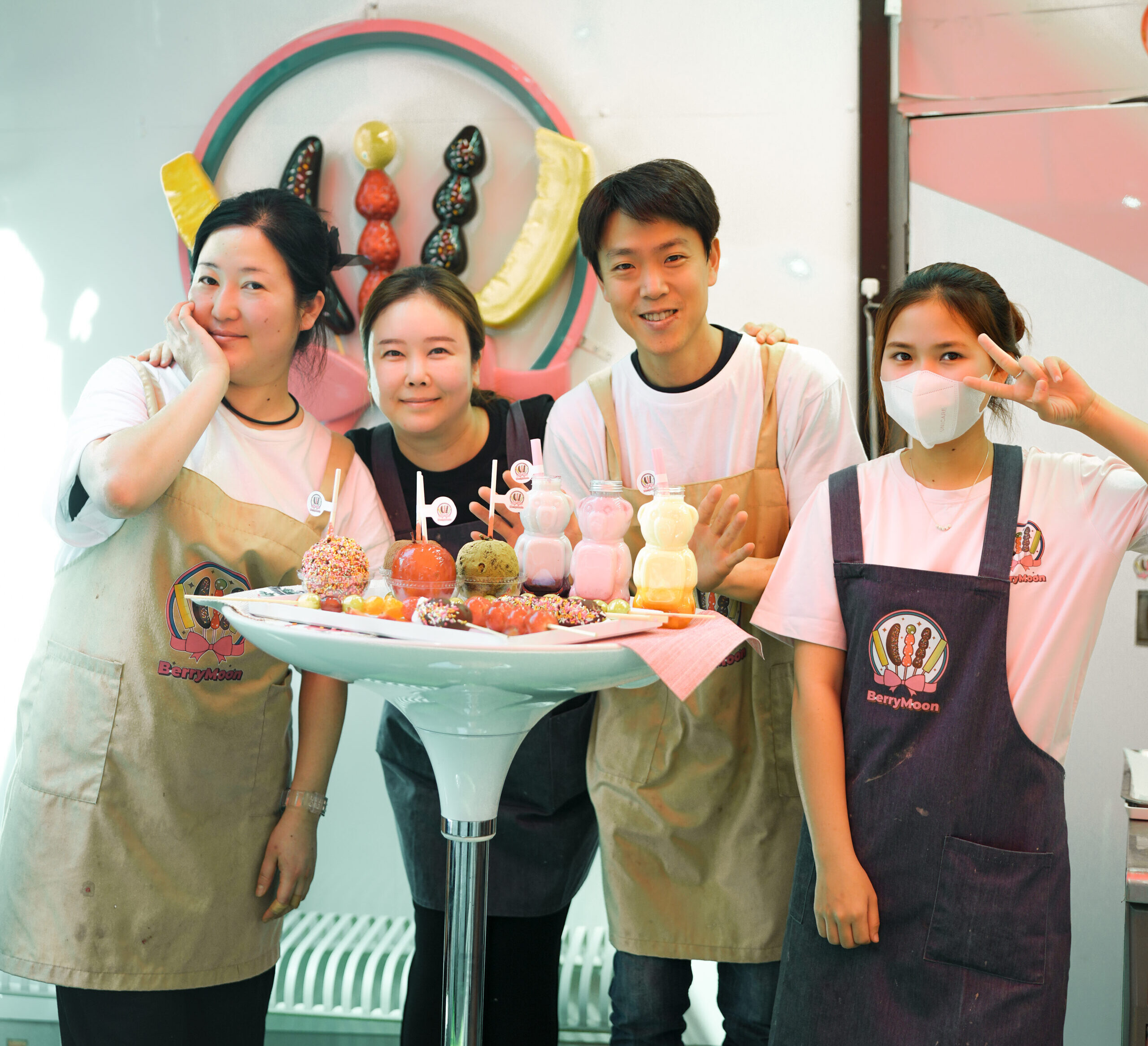 韓国風イチゴ飴タンフル&リンゴ飴専門店 ベリームーン(BerryMoon)